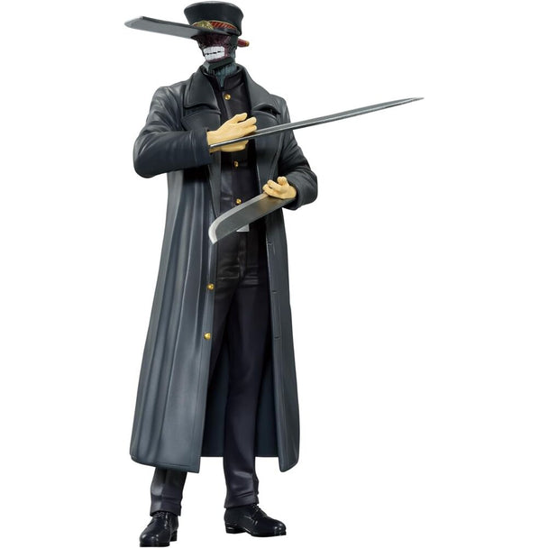 Vue latérale de la figurine Chainsaw Man Chain Spirits Vol.6 montrant la posture dynamique