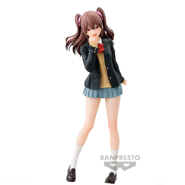 Figurine Mikari Tachibana 22cm avec effet glitter et design glamour par BANPRESTO, vue de face en haute qualité