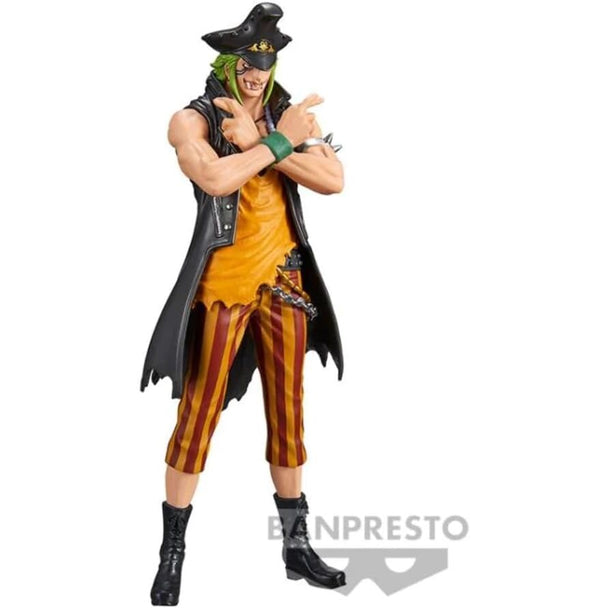 Vue latérale de la figurine One Piece The Grandline Men Vol. 11 de 17 cm par BANPRESTO avec couleurs vives et finition soignée