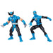 Pack complet des deux figurines Marvel Wolverine et Spider-Man avec accessoires