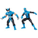 Pack complet des deux figurines Marvel Wolverine et Spider-Man avec accessoires