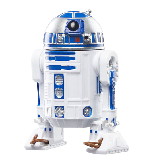 Figurine Star Wars R2-D2 de 9,5 cm vue de face avec détails articulés