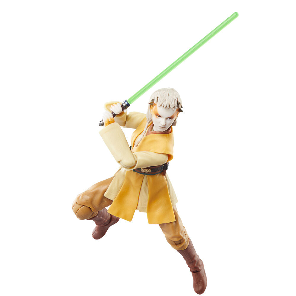 Figurine Jecki Lon en position dynamique sur fond neutre