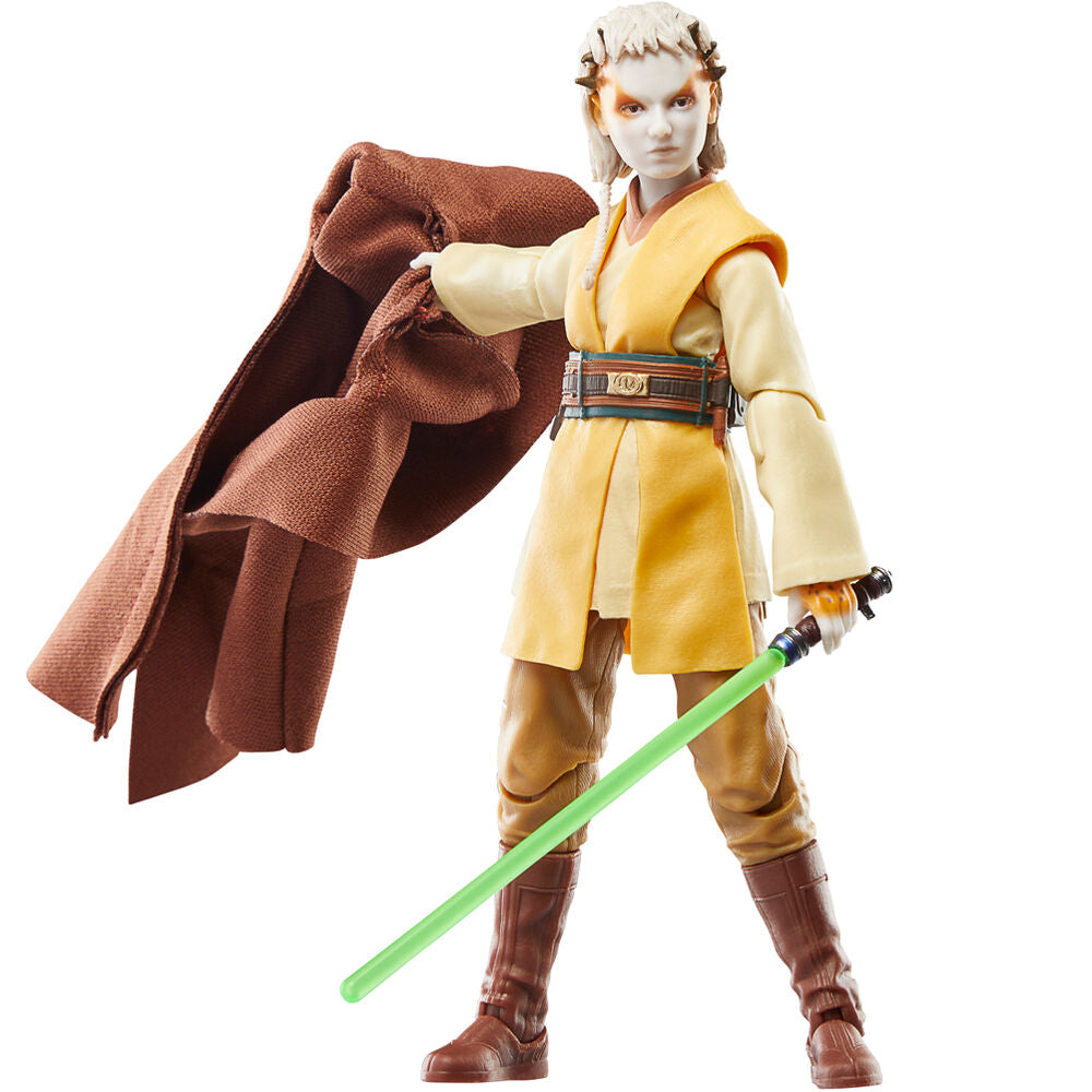 Détail du visage articulé de la figurine Jecki Lon de 15 cm par HASBRO