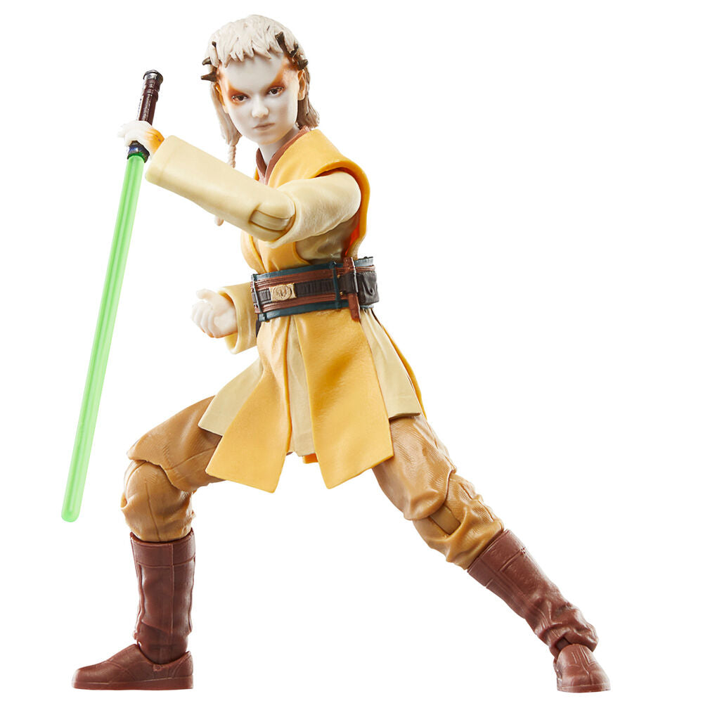 Emballage officiel HASBRO de la figurine Star Wars The Acolyte Padawan Jecki Lon