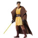 Vue latérale de la figurine Yord Fandar en tenue Jedi détaillée de 15 cm