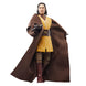 Figurine articulée de Jedi Master Sol en pose de combat avec sabre laser