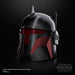 Détail du mécanisme électronique intégré dans le casque Star Wars Gideon Black Series