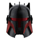 Vue de face du casque électronique Star Wars Gideon Black Series par HASBRO avec détails précis