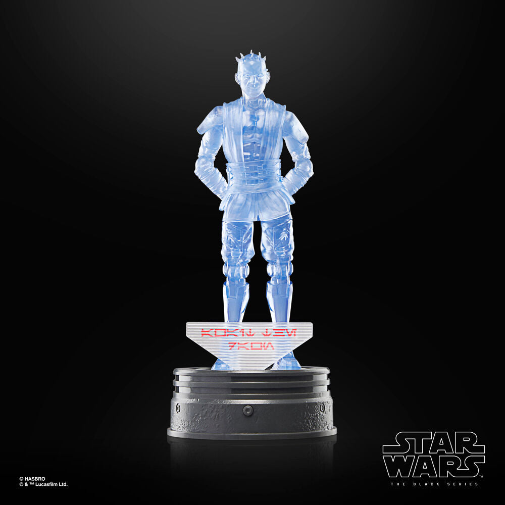 Vue arrière de la figurine Darth Mau avec détails du costume