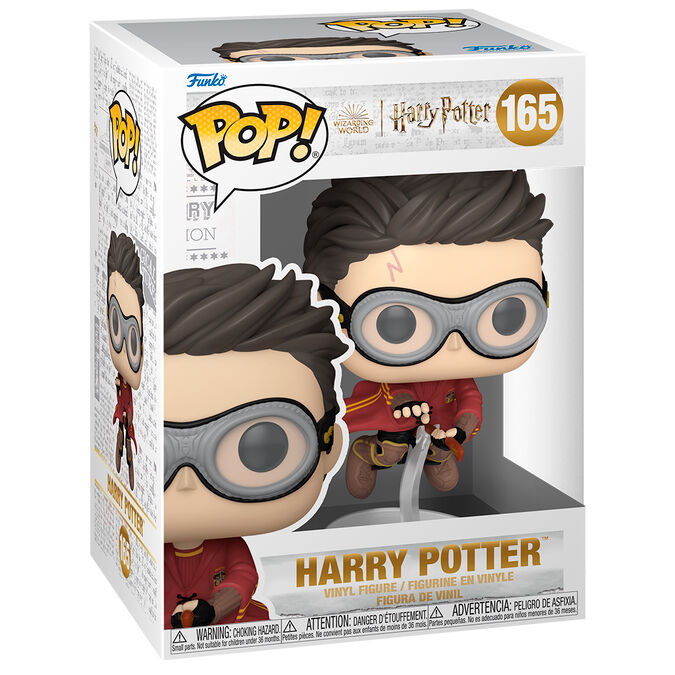 Figurine Funko POP Harry Potter sur Nimbus 2000 en vinyle de 9 cm dans sa boîte cadeau officielle FUNKO