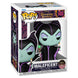 Figurine Funko POP Maléfique de Disney La Belle au Bois Dormant tenant une bougie, vue de face