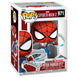Figurine Funko POP Spiderman 2 Peter Parker Advanced Suit 9cm en vinyle dans sa boîte cadeau Marvel