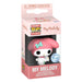 Porte-clés FUNKO Pocket POP Hello Kitty et My Melody en tenue printanière vue de face avec couleurs vives