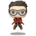 Vue rapprochée de la figurine Funko POP Harry Potter sur Nimbus 2000 avec détails précis et couleurs vives