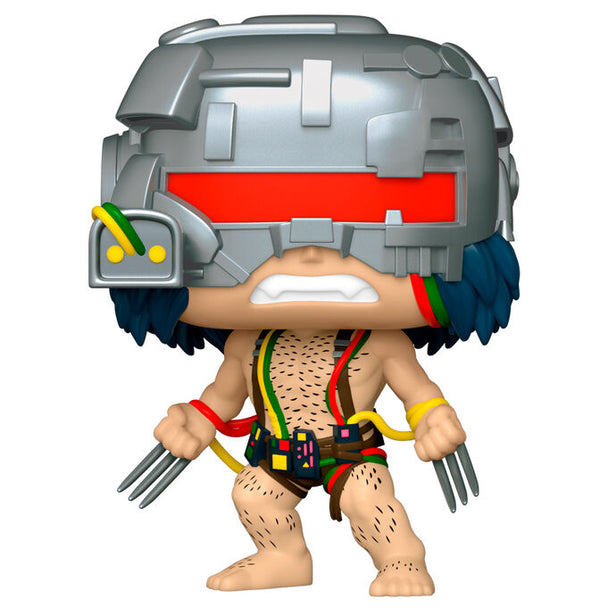 Figurine Wolverine Funko POP 9 cm, édition spéciale 50e anniversaire, détail des griffes et costume Weapon X