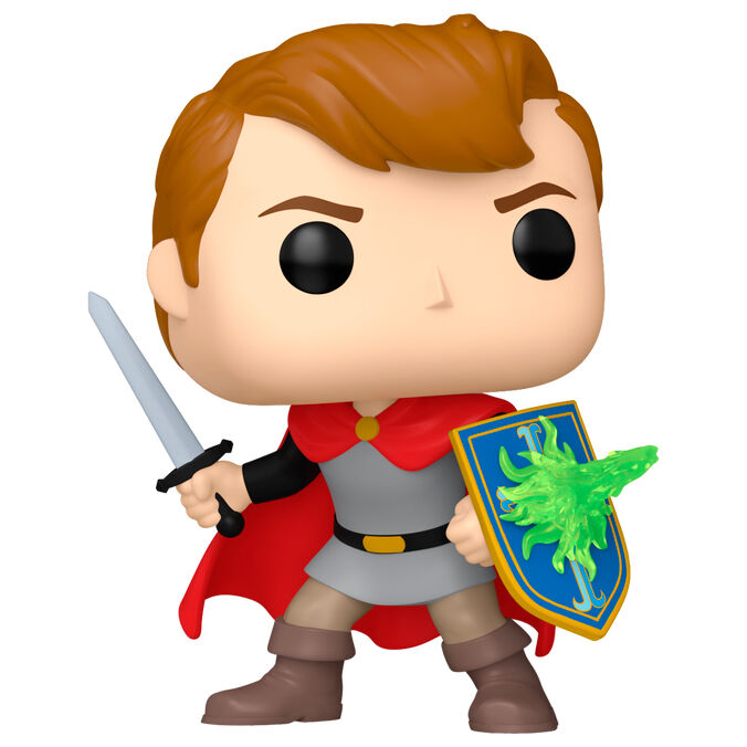 Vue détaillée de la figurine Funko POP Prince Phillip avec ses couleurs vives et son design soigné