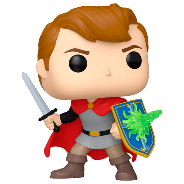 Vue détaillée de la figurine Funko POP Prince Phillip avec ses couleurs vives et son design soigné