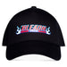 Vue de face de la casquette Bleach DIFUZED en coton blanc avec logo distinctif