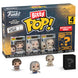 Blister de 4 figurines Bitty POP Frodo Le Seigneur des Anneaux avec boîtiers acryliques rigides
