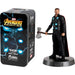 Figurine Thor Avengers Infinity War en position dynamique avec son marteau Mjolnir