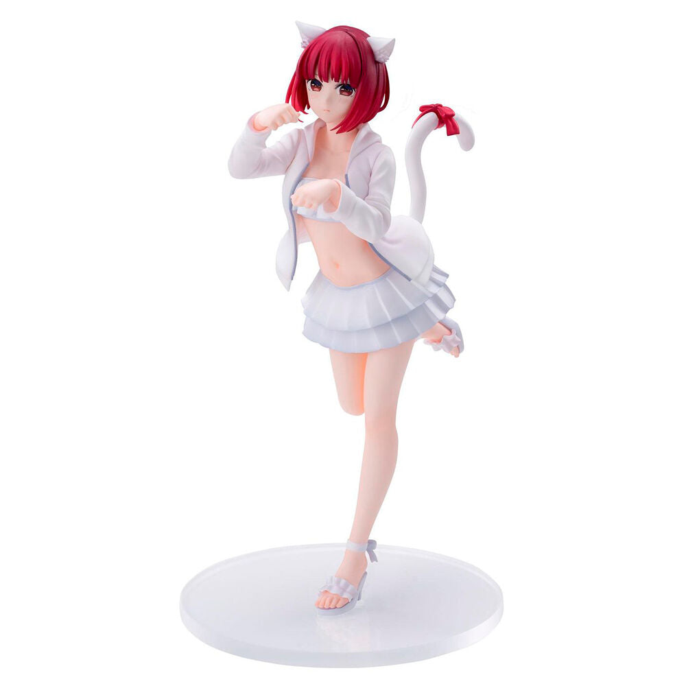 Figurine Kana Arima Oshi no Ko de face, détails précis et couleurs vives en PVC 18cm