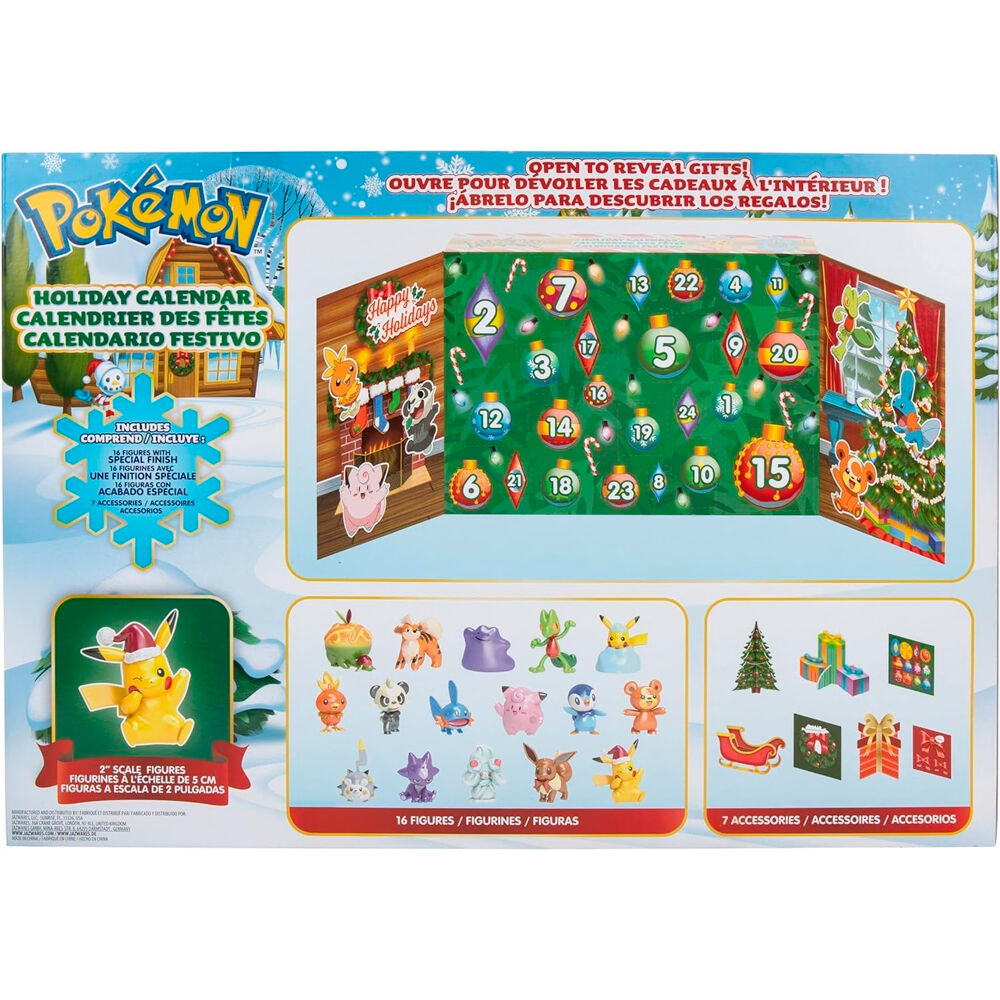Détail de la fenêtre numéro 2 avec un porte-clés Poké Ball rouge et blanc