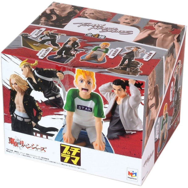Figurine Toman Heroic Scenes Tokyo Revengers personnage 1 en pose dynamique, 8 cm