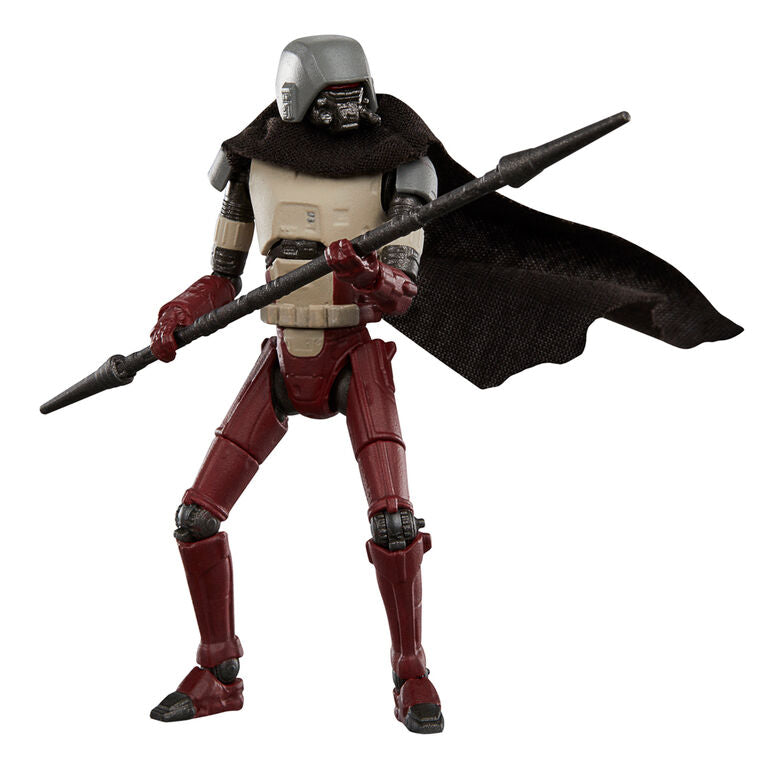 Vue arrière de la figurine articulée Ashoka HK-87 Assassin Droid de 9,5 cm