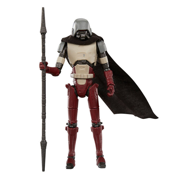 Zoom sur la tête articulée de la figurine Ashoka HK-87 Assassin Droid HASBRO
