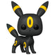 Figurine Funko POP Jumbo Umbreon de 25cm présentée sous un angle latéral mettant en valeur sa taille et son design.