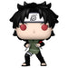 Vue rapprochée de la figurine Funko POP Boruto Mirai Sarutobi montrant les détails du visage et du costume