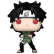 Vue rapprochée de la figurine Funko POP Boruto Mirai Sarutobi montrant les détails du visage et du costume