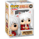 Vue rapprochée de la figurine Funko POP Inuyasha montrant les couleurs vives et la qualité du vinyle.