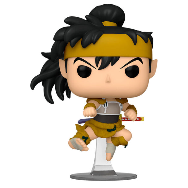 Figurine Funko POP Inuyasha Koga en vinyle de 9cm dans sa boîte cadeau officielle, vue de face