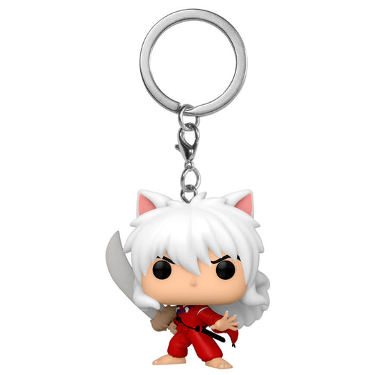 Porte-clés Pocket POP Inuyasha FUNKO vue de face avec détails du visage et costume