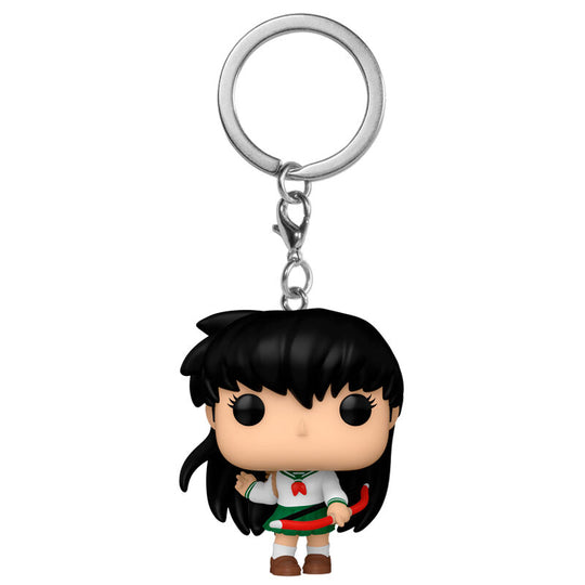 Porte-clés Pocket POP FUNKO représentant Kagome du manga Inuyasha, vue de face avec détails colorés