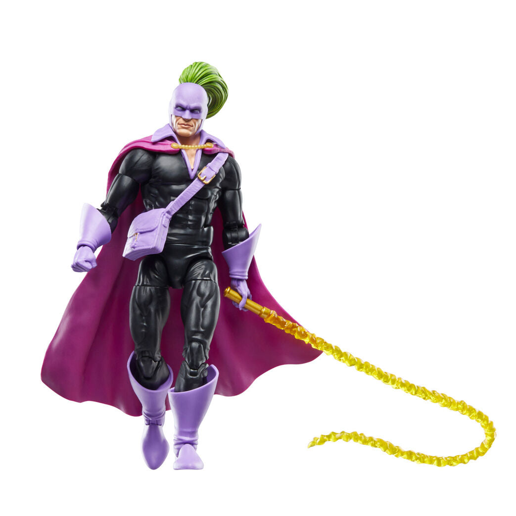 Vue arrière de la figurine Marvel Whiplash montrant les détails du costume