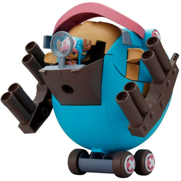 Figurine One Piece Chopper Robo Super 1 Guard Fortress de 30cm assemblée, modèle BANDAI HOBBY détaillé et coloré.