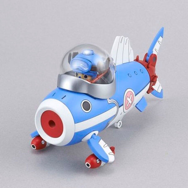 Figurine One Piece Chopper Robot Submarine Re:Run 10cm montée, vue de face avec détails colorés BANDAI HOBBY
