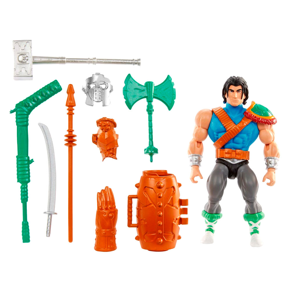 Packaging officiel des figurines Masters of the Universe Turtles of Grayskull par MATTEL