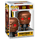 Vue rapprochée de la figurine Funko POP Robotman avec détails précis et couleurs vives sur fond neutre