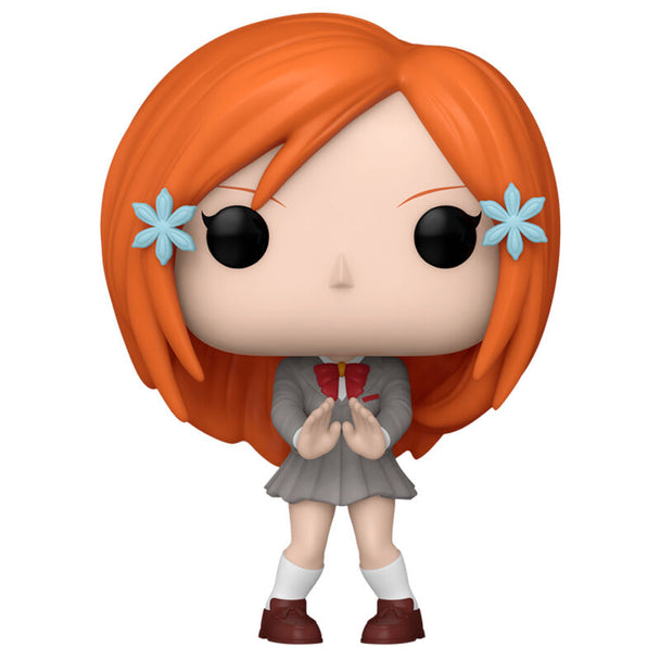 Figurine Funko POP Orihime Inoue de Bleach en vinyle de 9 cm avec détails précis et couleurs vives