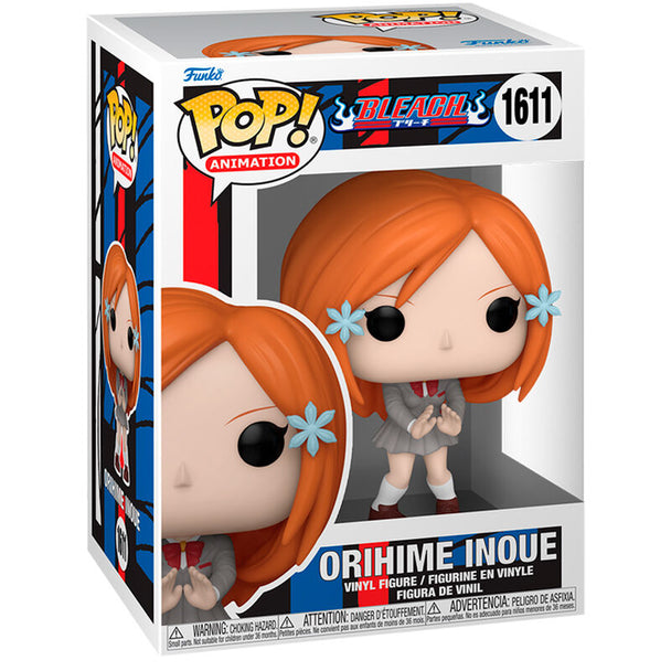 Boîte cadeau collector de la figurine Funko POP Bleach Orihime Inoue, idéale pour offrir ou exposer