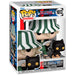 Figurine Funko POP de Yoruichi de Bleach en vinyle, 9 cm, avec détails soignés visible dans sa boîte d'origine.