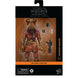 Figurine articulée Momaw Nadon 15cm de Star Wars The Black Series vue de face avec accessoires
