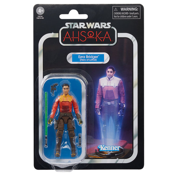 Figurine articulée Star Wars Ahsoka Tano et Ezra Bridger en position dynamique 9,5 cm