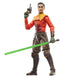 Vue arrière de la figurine Star Wars montrant les détails du costume et la posture