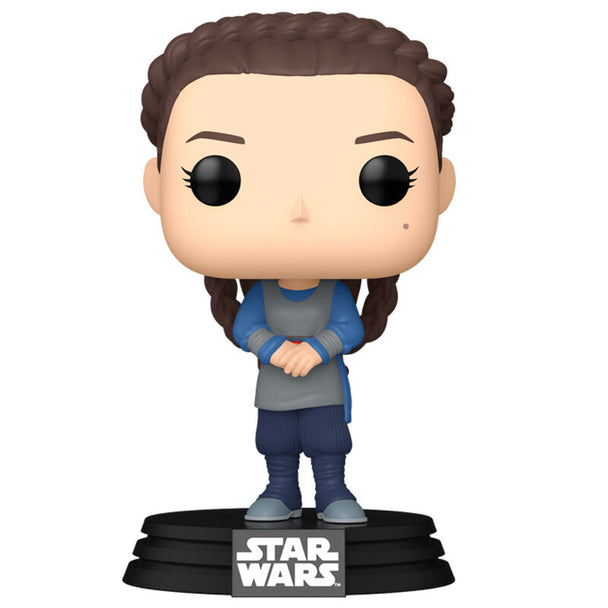 Figurine Funko POP Star Wars Padmé Amidala en vinyle, 9 cm, présentée dans sa boîte cadeau officielle