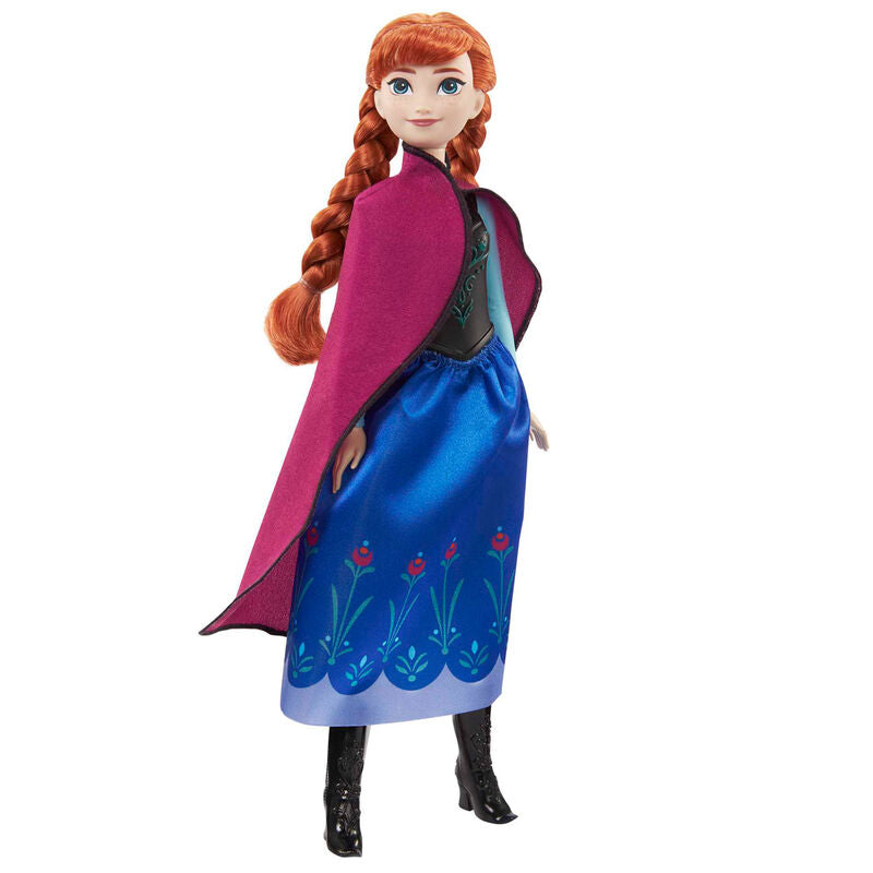 Set complet de la poupée Anna Frozen avec tous ses vêtements et accessoires visibles